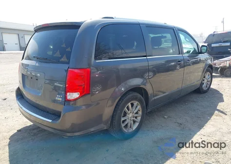 2018 Dodge Grand Caravan Sxt из США, поврежденный, VIN 2C4RDGCG4JR216440